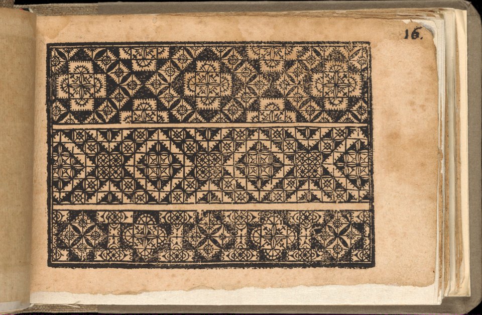 Schön newes Modelbuch (Page 16r) MET DP364929