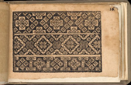 Schön newes Modelbuch (Page 16r) MET DP364929