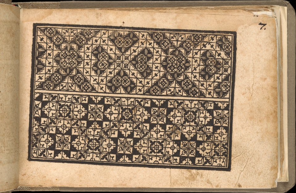 Schön newes Modelbuch (Page 7r) MET DP364920