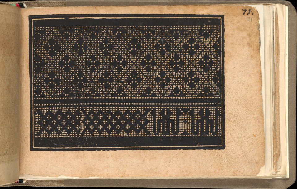 Schön newes Modelbuch (Page 71r) MET DP364885