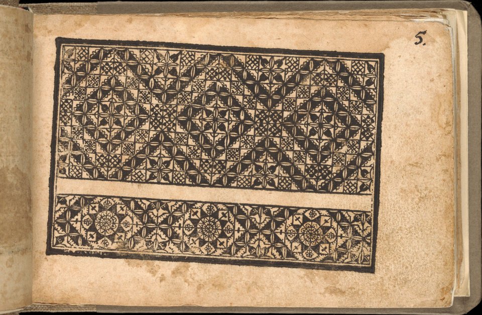 Schön newes Modelbuch (Page 5r) MET DP364918