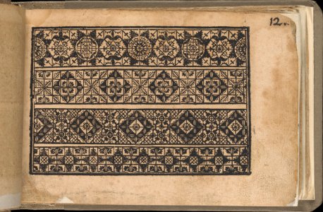 Schön newes Modelbuch (Page 12r) MET DP364925
