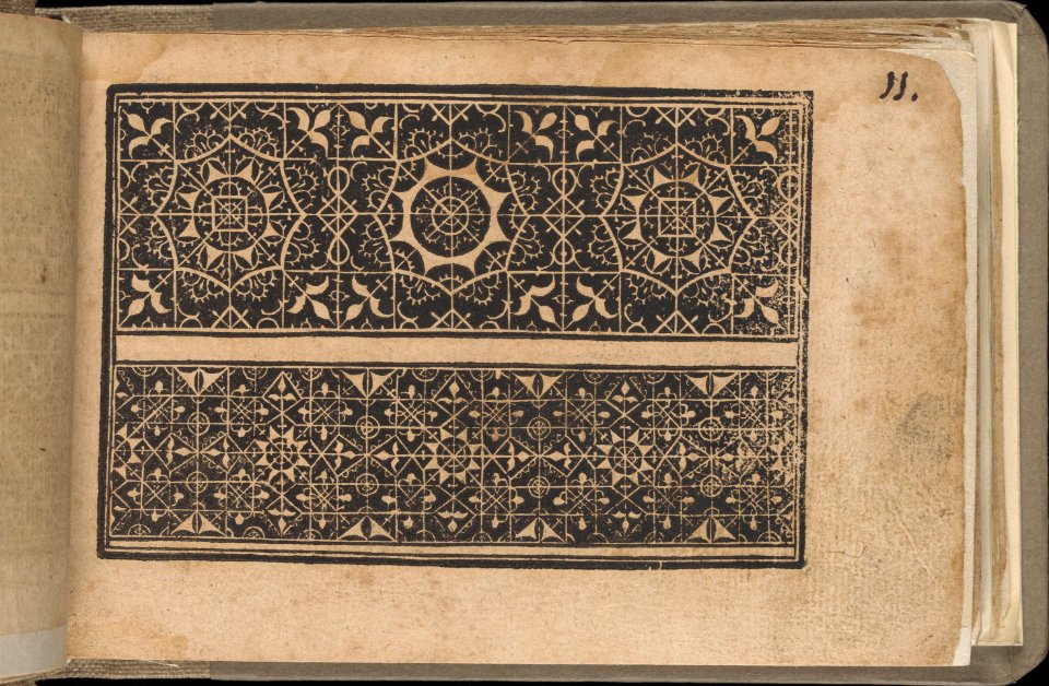 Schön newes Modelbuch (Page 11r) MET DP364924