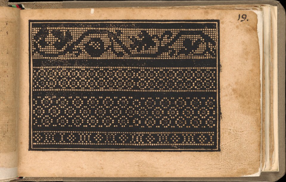Schön newes Modelbuch (Page 19r) MET DP364932