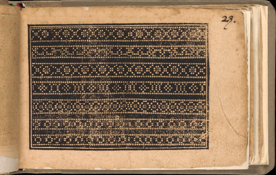 Schön newes Modelbuch (Page 23r) MET DP364936