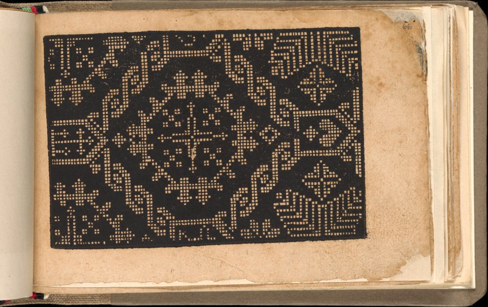 Schön newes Modelbuch (Page 66r) MET DP364961