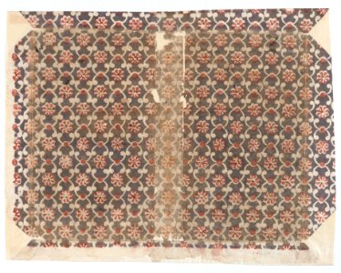 Sheet with overall lattice pattern with rosettes Met DP886639
