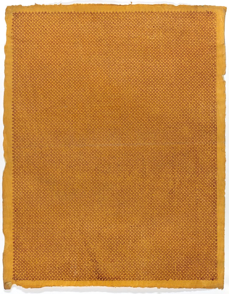 Sheet with an overall honeycomb pattern Met DP886393