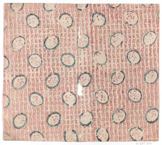 Sheet with curved line and oval pattern Met DP887152