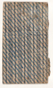 Sheet with horizontal and diagonal stripe pattern Met DP886569