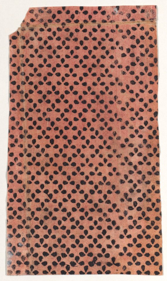 Sheet with overall pattern of dots in triangular shapes Met DP886776