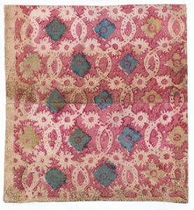 Sheet with overall lattice pattern with rosettes Met DP886634