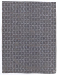 Sheet with an overall silver floral pattern Met DP886820