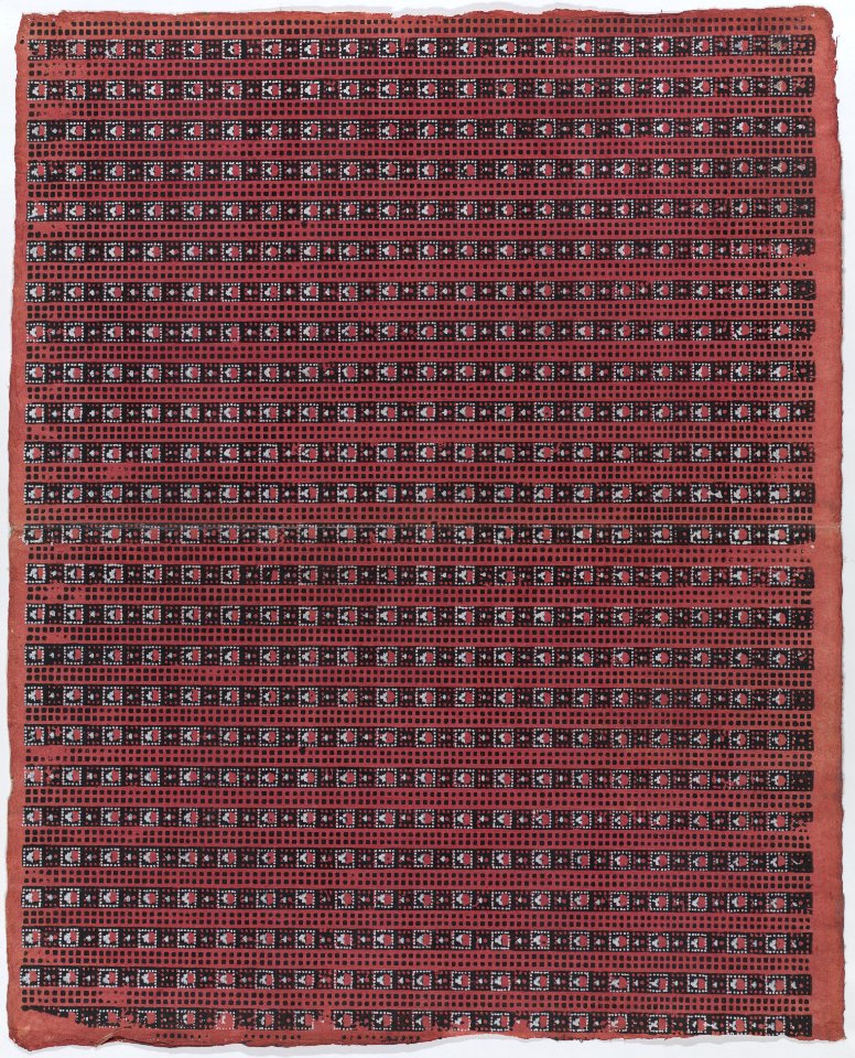 Sheet with overall geometric pattern Met DP886320