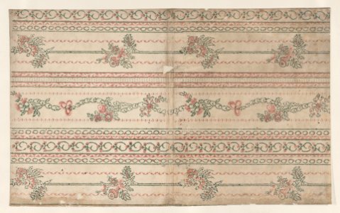 Sheet with garland designs Met DP886760