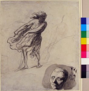 Sheet of Studies with a Dancer MET 1978.342