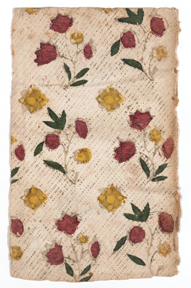 Sheet with overall floral pattern Met DP886588
