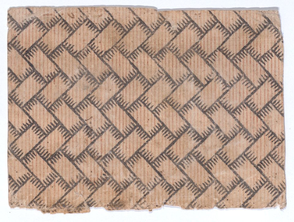 Sheet with an overall geometric pattern Met DP886431
