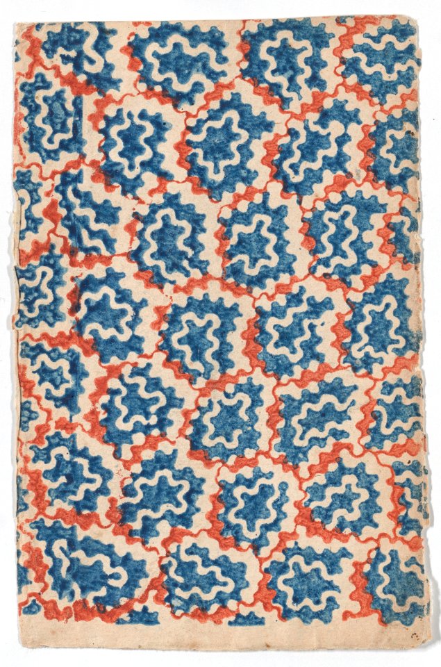 Sheet with an overall pattern of organic shapes Met DP886824