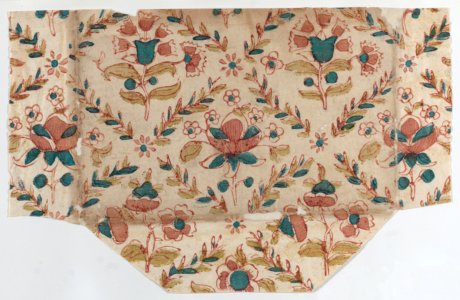 Sheet with floral and leaf pattern Met DP887051