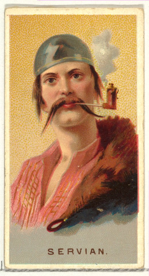Serbian, from World's Smokers series (N33) for Allen & Ginter Cigarettes MET DP838672