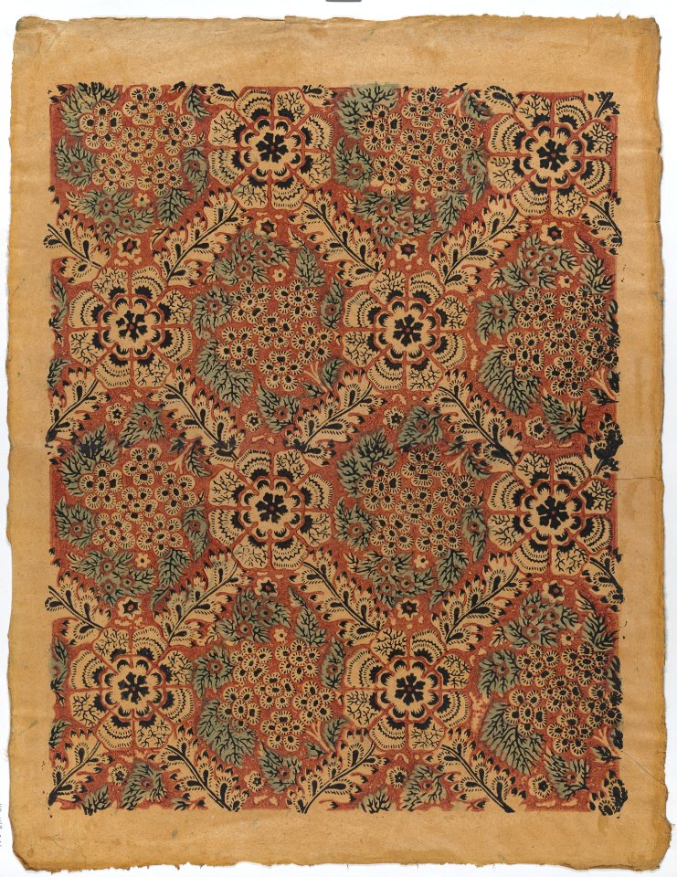 Sheet with overall floral pattern Met DP886318