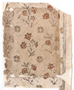 Sheet with overall floral pattern Met DP886590