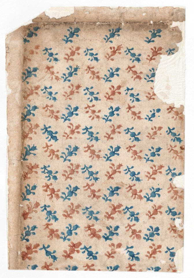 Sheet with overall floral pattern Met DP886589