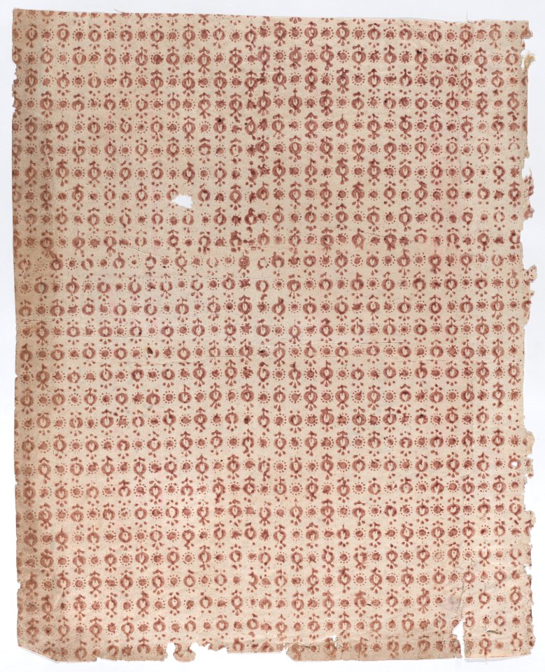 Sheet with overall pattern of various kinds of dots Met DP886798