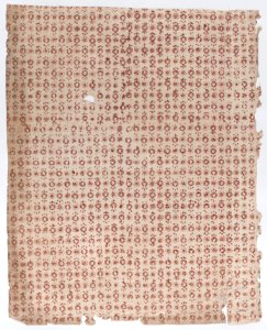 Sheet with overall pattern of various kinds of dots Met DP886798