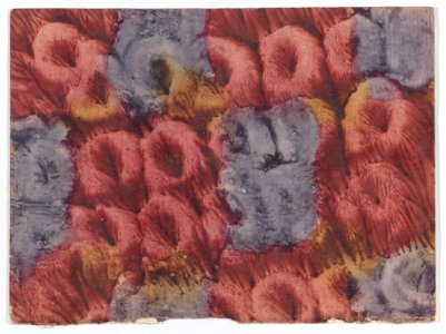 Sheet with overall curved abstract pattern Met DP887037