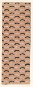 Sheet with overall curved line pattern Met DP886742