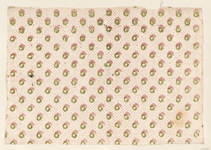Sheet with overall dot and abstract pattern Met DP886755