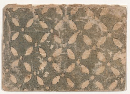 Sheet with faded floral pattern Met DP886568