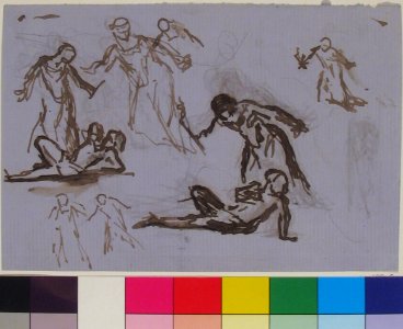 Sheet of figure studies MET 66.189.5