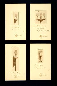 Set of Advertising Cards MET Ad Card 16