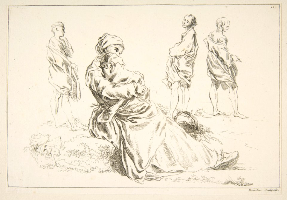 Sheet of Sketches MET DP818406