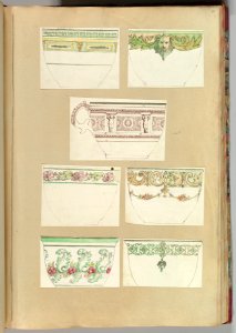 Seven Designs for Decorated Cups MET DP828398