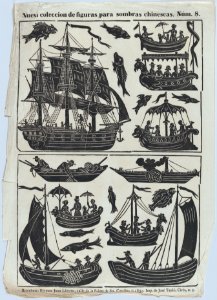 Sheet 8 of figures for Chinese shadow puppets MET DP875747