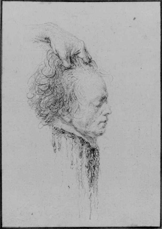 Severed head, said to be that of Maximilien-François-Marie-Isidore de Robespierre (1758-1794), guillotined July 28, 1794 (10 Thermidor, An II) MET 264947