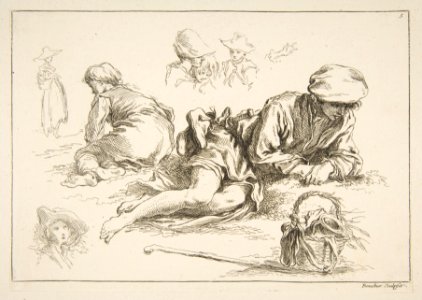 Sheet of Sketches MET DP818400