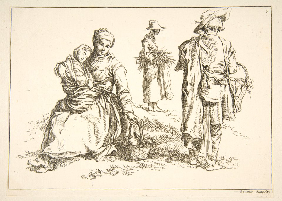 Sheet of Sketches MET DP818401