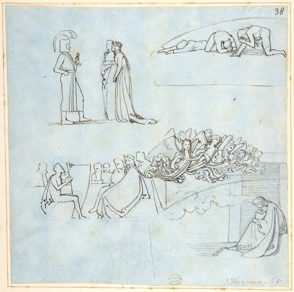 Sheet of Sketches MET DP804225