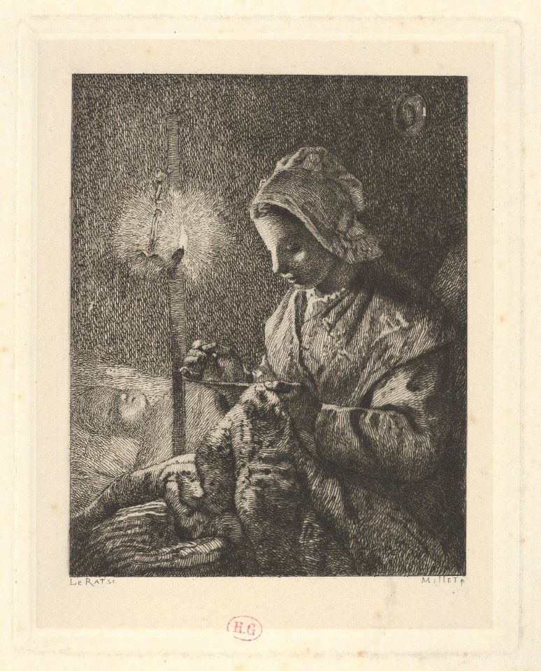 Sewing by Lamplight MET DP834690