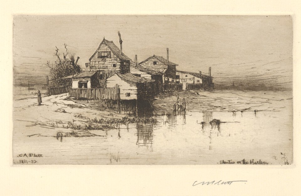 Shanties on the Harlem MET DP845448