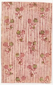 Sheet with overall striped pattern with circles Met DP886673