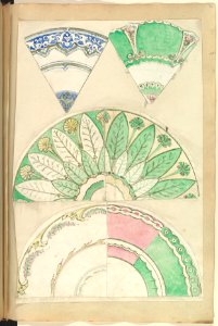 Seven Designs for Decorated Plates MET DP828098