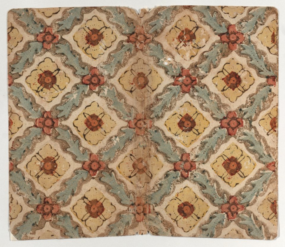 Sheet with crisscross and zigzag pattern Met DP887048