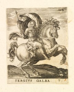 Sergius Galba from Twelve Caesars on Horseback MET DP-1346-001