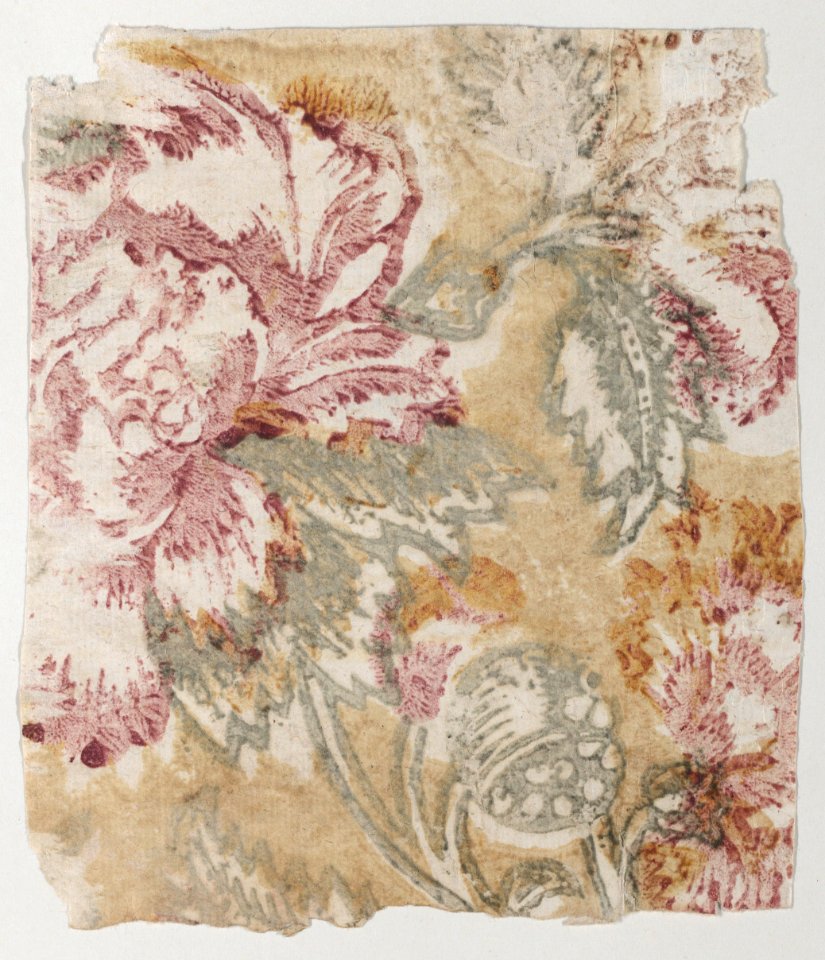Sheet with floral pattern Met DP887124